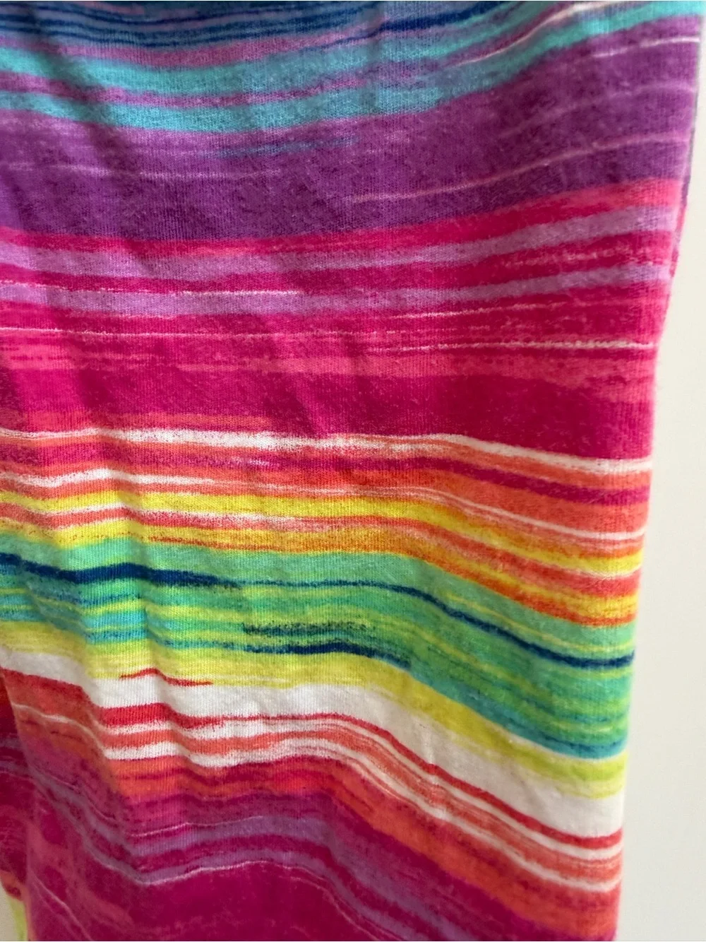 The Children's Place 4T Girls Rainbow Striped Tank Top Shirt Blouse